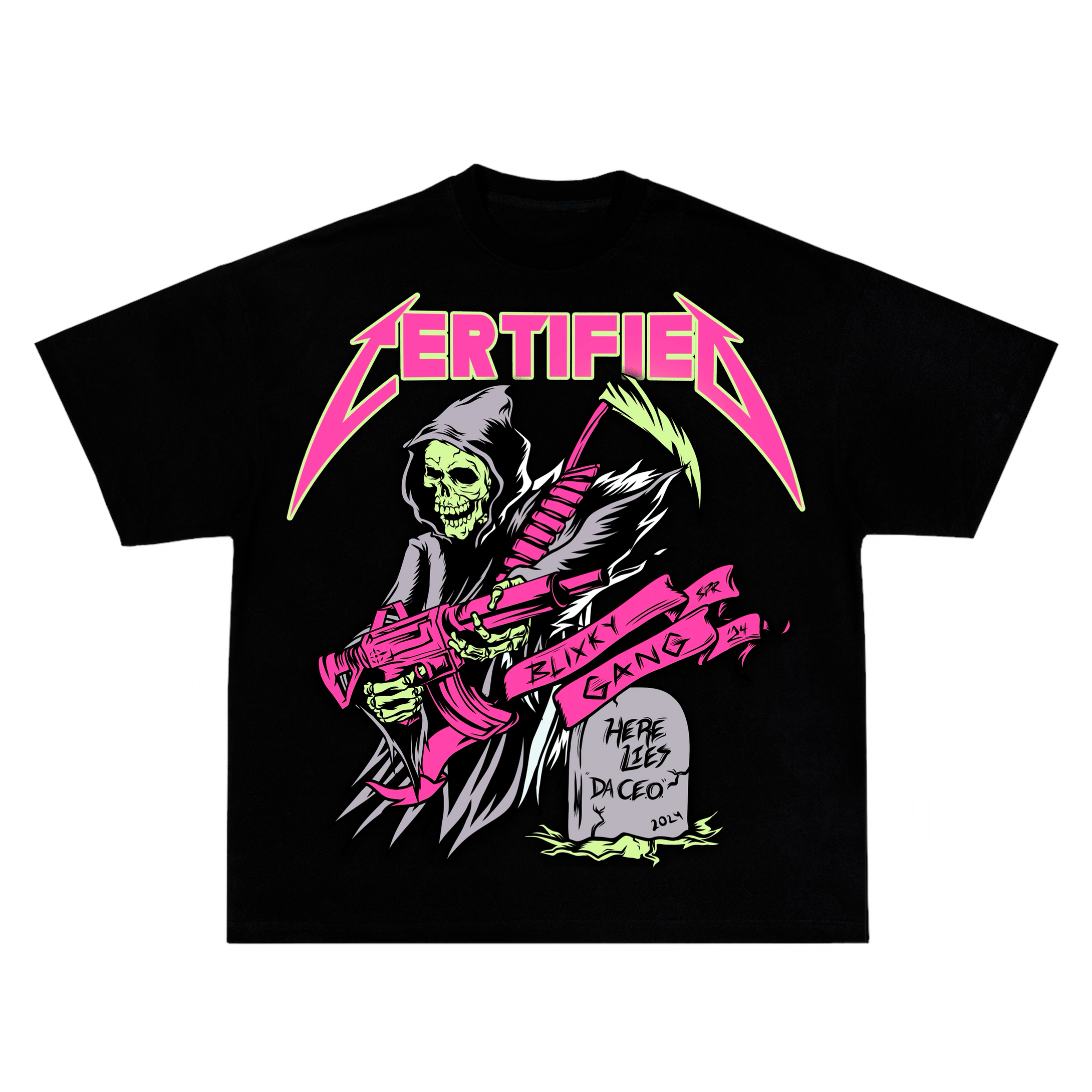 “Soul Reaper” T-Shirt (Pink)